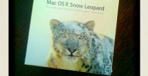 I finally got it! DVD with a new version of Mac OS X. 10.6 Snow Leopard. And that before America woke up. he, he
